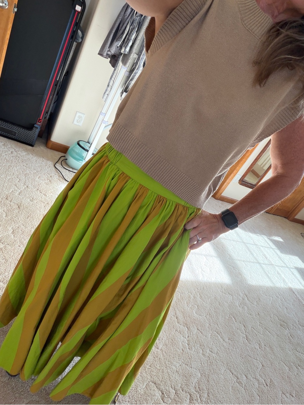 Free People Lowen Flowing Maxi Skirt- NWT S